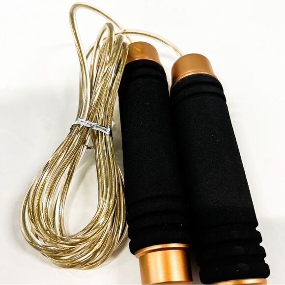 Exhoper Rope Lightweight Jump Rope With Cushioned Grips/Rope Skipping New in Box - Picture 3 of 4